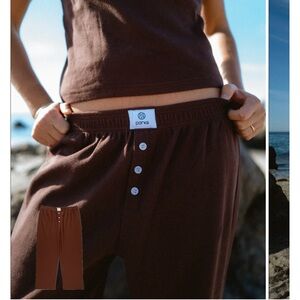 COPY - Parke Cotton Ribbed Pants